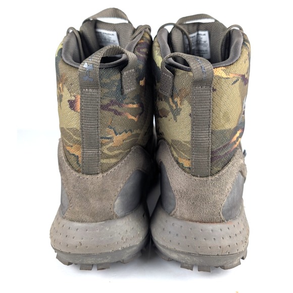 Under Armour UA Micro G Valsetz Green Tactical Boots Mens Size 10.5 - Picture 5 of 9